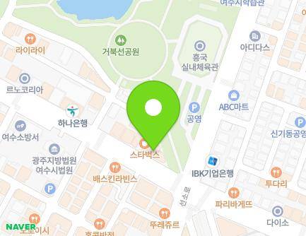 39 Mangma-ro, Yeosu-si, Jeollanam-do, Republic of Korea Map