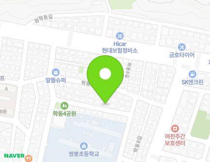 18-25 Hakdong 6-gil, Yeosu-si, Jeollanam-do, Republic of Korea Map