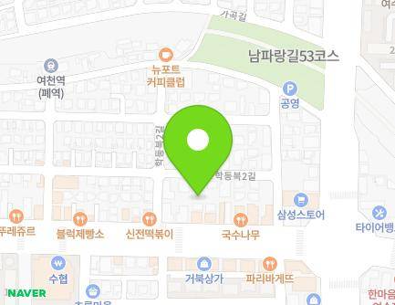 8-4 Hakdongbuk 2-gil, Yeosu-si, Jeollanam-do, Republic of Korea Map