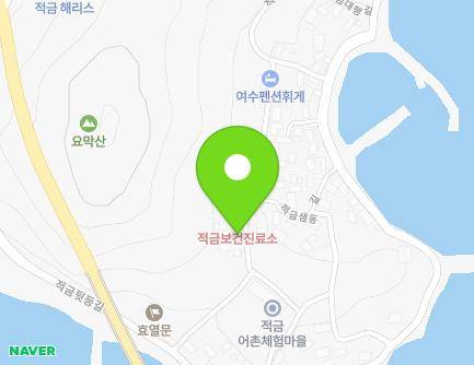 25 Jeokgeumdwitdeung-gil, Hwajeong-myeon, Yeosu-si, Jeollanam-do, Republic of Korea Map