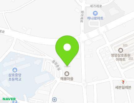 43-14 Jungangchon-gil, Samho-eup, Yeongam-gun, Jeollanam-do, Republic of Korea Map
