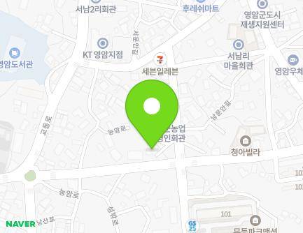 17 Nongam-ro, Yeongam-eup, Yeongam-gun, Jeollanam-do, Republic of Korea Map