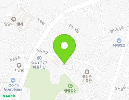 15-4 Utsiam-gil, Yeongam-eup, Yeongam-gun, Jeollanam-do, Republic of Korea Map