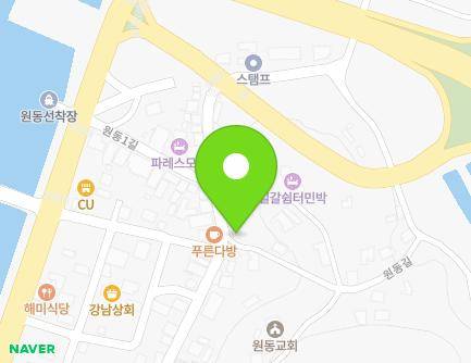 78-1 Wondong 1-gil, Gunoe-myeon, Wando-gun, Jeollanam-do, Republic of Korea Map