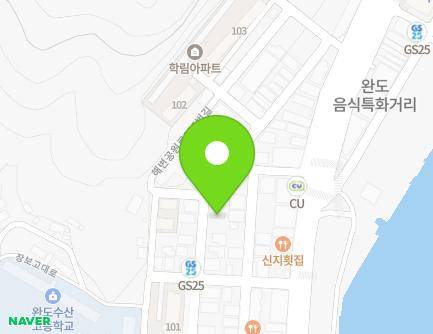 13-5 Haebyeongongwon-ro 125beon-gil, Wando-eup, Wando-gun, Jeollanam-do, Republic of Korea Map