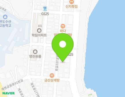 5-11 Haebyeongongwon-ro 101beon-gil, Wando-eup, Wando-gun, Jeollanam-do, Republic of Korea Map