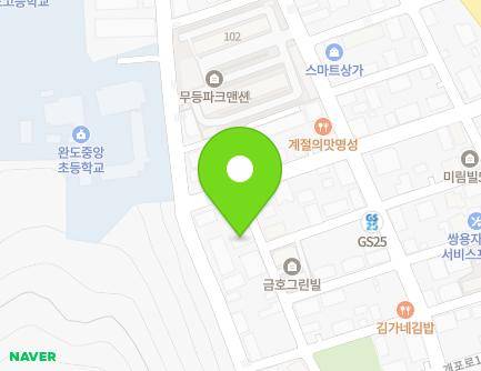 16-33 Gaepo-ro 135beon-gil, Wando-eup, Wando-gun, Jeollanam-do, Republic of Korea Map