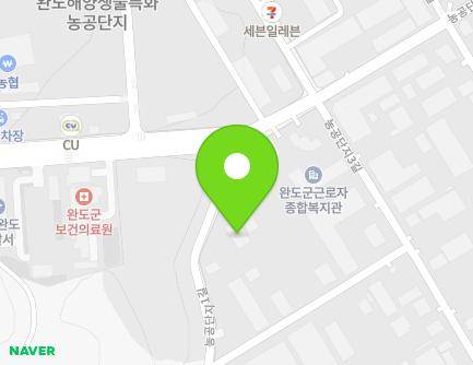 7 Nonggongdanji 1-gil, Wando-eup, Wando-gun, Jeollanam-do, Republic of Korea Map