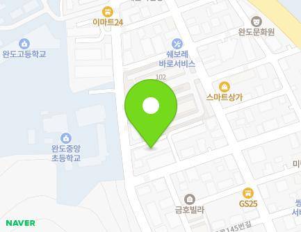 36 Gaepo-ro 135beon-gil, Wando-eup, Wando-gun, Jeollanam-do, Republic of Korea Map