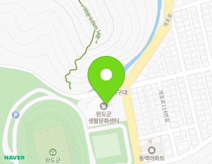 111 Gaepo-ro, Wando-eup, Wando-gun, Jeollanam-do, Republic of Korea Map