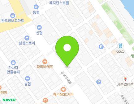 191 Jangbogo-daero, Wando-eup, Wando-gun, Jeollanam-do, Republic of Korea Map