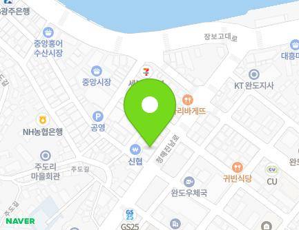 22 Cheonghaejinnam-ro, Wando-eup, Wando-gun, Jeollanam-do, Republic of Korea Map