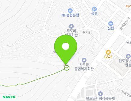3 Judo-gil, Wando-eup, Wando-gun, Jeollanam-do, Republic of Korea Map