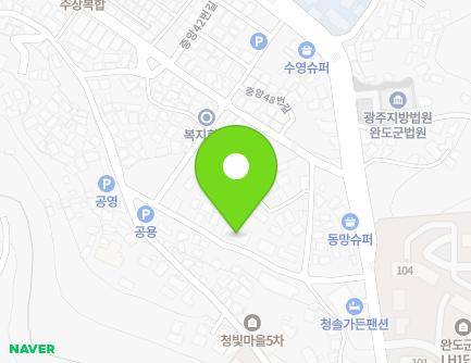 35-21 Gunnae-gil, Wando-eup, Wando-gun, Jeollanam-do, Republic of Korea Map