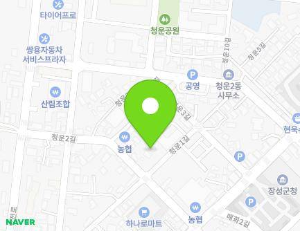 31 Cheongun 1-gil, Jangseong-eup, Jangseong-gun, Jeollanam-do, Republic of Korea Map
