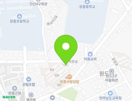 36 Uihyang-gil, Jangheung-eup, Jangheung-gun, Jeollanam-do, Republic of Korea Map