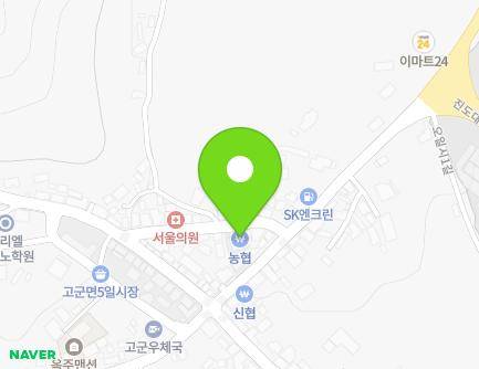 107-22 Oilsi 2-gil, Gogun-myeon, Jindo-gun, Jeollanam-do, Republic of Korea Map