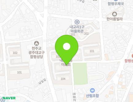 13-11 Gyogwang-gil, Hampyeong-eup, Hampyeong-gun, Jeollanam-do, Republic of Korea Map