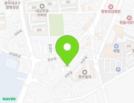 41-14 Seobu-gil, Hampyeong-eup, Hampyeong-gun, Jeollanam-do, Republic of Korea Map