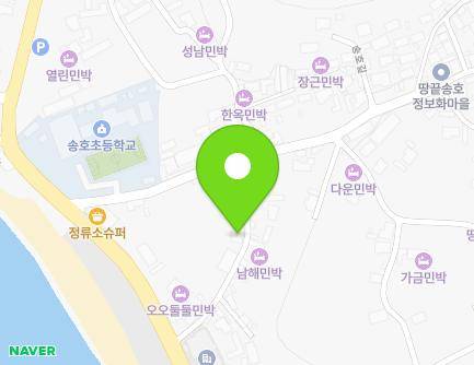 18-10 Songho-gil, Songji-myeon, Haenam-gun, Jeollanam-do, Republic of Korea Map