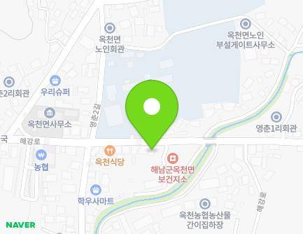 22 Haegang-ro, Okcheon-myeon, Haenam-gun, Jeollanam-do, Republic of Korea Map