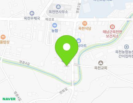 16 Okcheon-ro, Okcheon-myeon, Haenam-gun, Jeollanam-do, Republic of Korea Map
