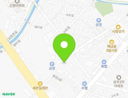 11-3 Nambu-gil, Haenam-eup, Haenam-gun, Jeollanam-do, Republic of Korea Map