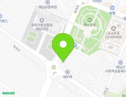 21 Beobwon-gil, Haenam-eup, Haenam-gun, Jeollanam-do, Republic of Korea Map