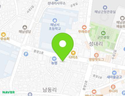 175 Jungang 1-ro, Haenam-eup, Haenam-gun, Jeollanam-do, Republic of Korea Map