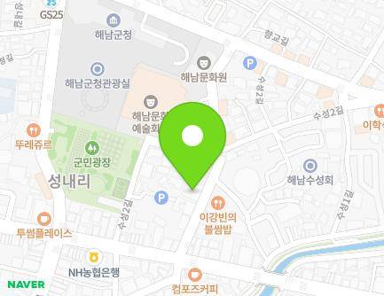20 Suseong 4-gil, Haenam-eup, Haenam-gun, Jeollanam-do, Republic of Korea Map