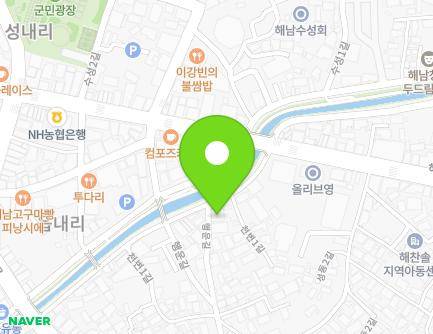 38 Cheonbyeon 1-gil, Haenam-eup, Haenam-gun, Jeollanam-do, Republic of Korea Map