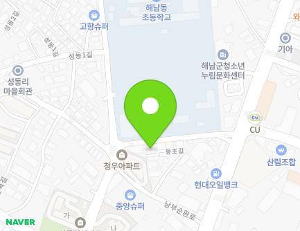 59-4 Dongcho-gil, Haenam-eup, Haenam-gun, Jeollanam-do, Republic of Korea Map