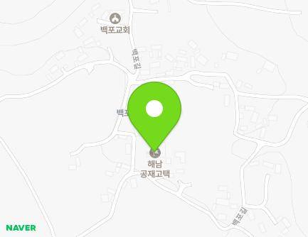 122 Baekpo-gil, Hyeonsan-myeon, Haenam-gun, Jeollanam-do, Republic of Korea Map