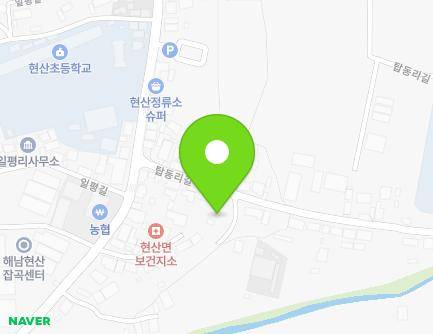10 Tapdongni-gil, Hyeonsan-myeon, Haenam-gun, Jeollanam-do, Republic of Korea Map