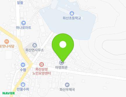 18-3 Hwasancho-gil, Hwasan-myeon, Haenam-gun, Jeollanam-do, Republic of Korea Map