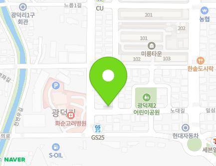 25-1 Nodae-gil, Hwasun-eup, Hwasun-gun, Jeollanam-do, Republic of Korea Map