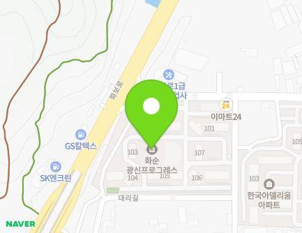 41 Daeri-gil, Hwasun-eup, Hwasun-gun, Jeollanam-do, Republic of Korea Map