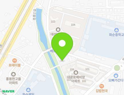 43-16 Chilchung-ro, Hwasun-eup, Hwasun-gun, Jeollanam-do, Republic of Korea Map