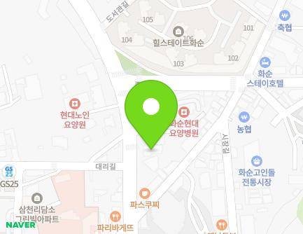 88 Ssangchung-ro, Hwasun-eup, Hwasun-gun, Jeollanam-do, Republic of Korea Map