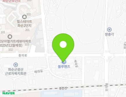 60 Chungui-ro, Hwasun-eup, Hwasun-gun, Jeollanam-do, Republic of Korea Map