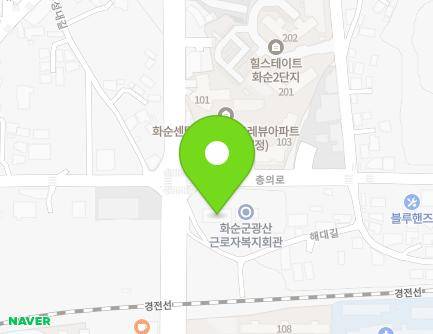40 Chungui-ro, Hwasun-eup, Hwasun-gun, Jeollanam-do, Republic of Korea Map