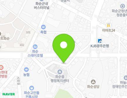 32 Jungang-ro, Hwasun-eup, Hwasun-gun, Jeollanam-do, Republic of Korea Map