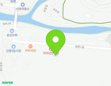 13-32 Wonchon 1-gil, Sandong-myeon, Gurye-gun, Jeollanam-do, Republic of Korea Map