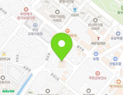 33-6 Changpo-ro, Muan-eup, Muan-gun, Jeollanam-do, Republic of Korea Map