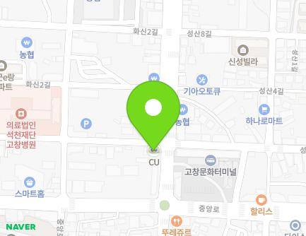 28 Hwasin 1-gil, Gochang-eup, Gochang-gun, Jeonbuk-do, Republic of Korea Map