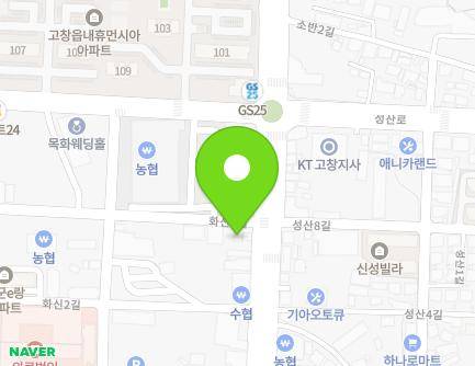 133 Boritgol-ro, Gochang-eup, Gochang-gun, Jeonbuk-do, Republic of Korea Map