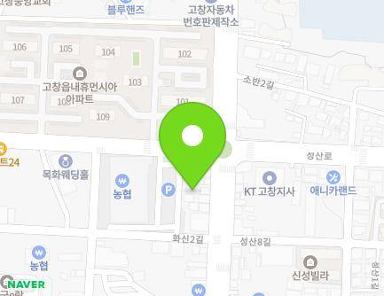 141 Boritgol-ro, Gochang-eup, Gochang-gun, Jeonbuk-do, Republic of Korea Map