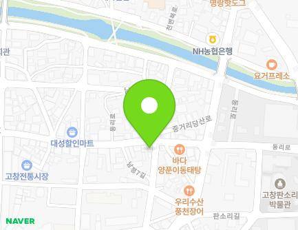 78 Dongni-ro, Gochang-eup, Gochang-gun, Jeonbuk-do, Republic of Korea Map