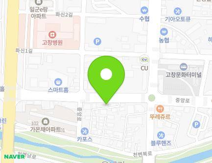 174 Jungang-ro, Gochang-eup, Gochang-gun, Jeonbuk-do, Republic of Korea Map