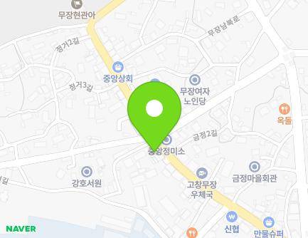 25 Mujangeupseong-gil, Mujang-myeon, Gochang-gun, Jeonbuk-do, Republic of Korea Map